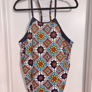 Colorful Geometric Women's Swimsuit